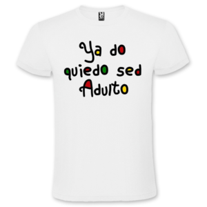 Polera Hombre Frases