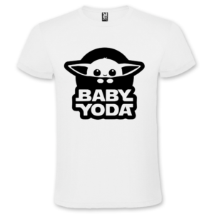 Polera Hombre Baby Yoda