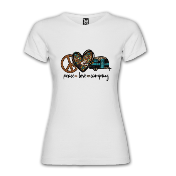 Polera Mujer Amor y Paz