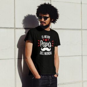 Polera Día del Padre El Mejor Papá del Mundo