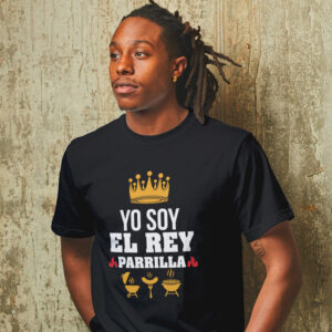 Polera Día del Padre - Yo Soy el Rey de la Parrilla